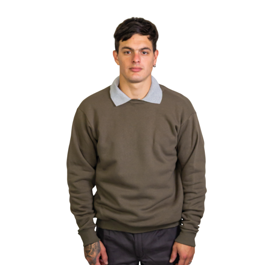 BUZO FRIZA CUELLO REDONDO