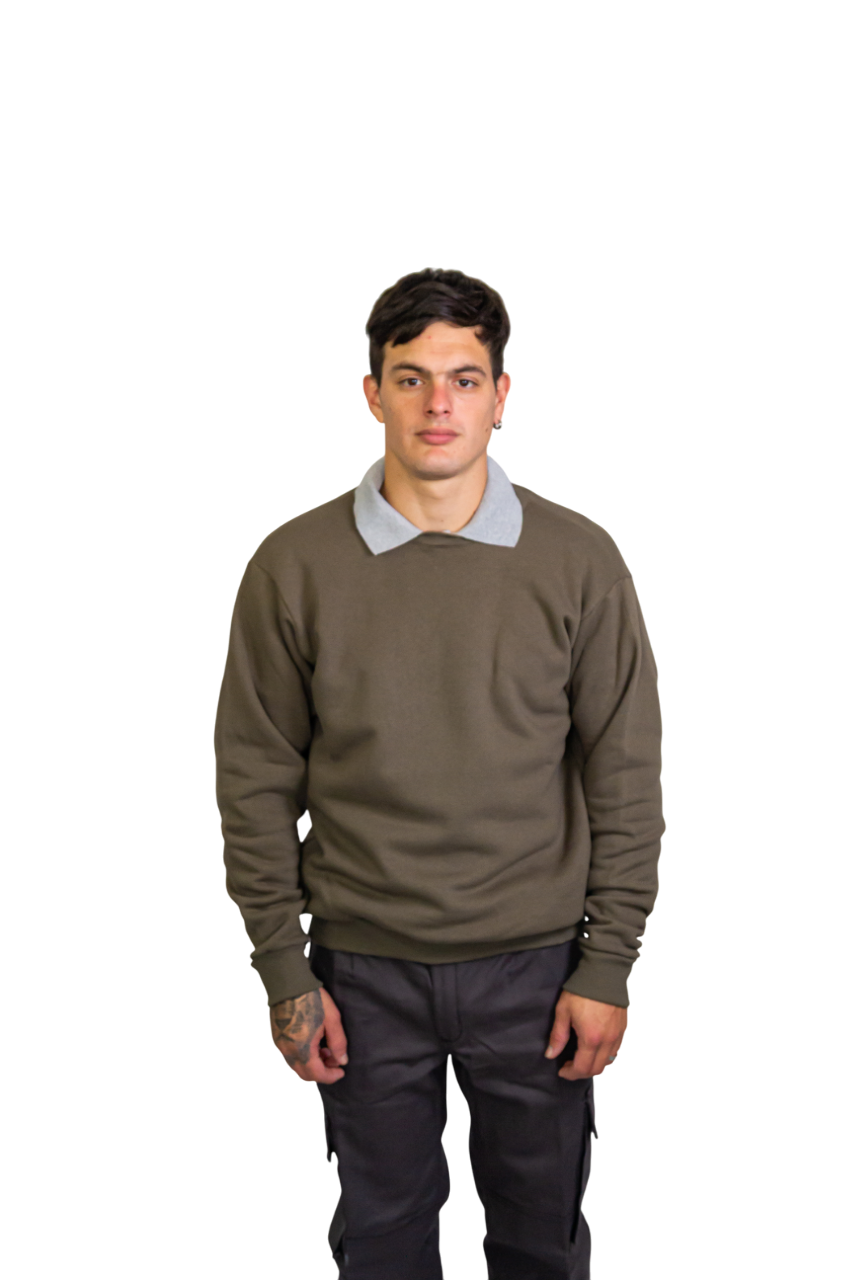 BUZO FRIZA CUELLO REDONDO