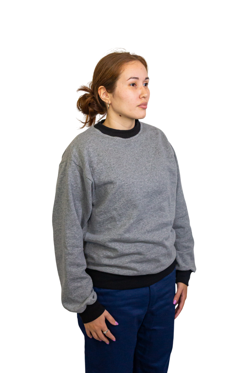 BUZO FRIZA CUELLO REDONDO