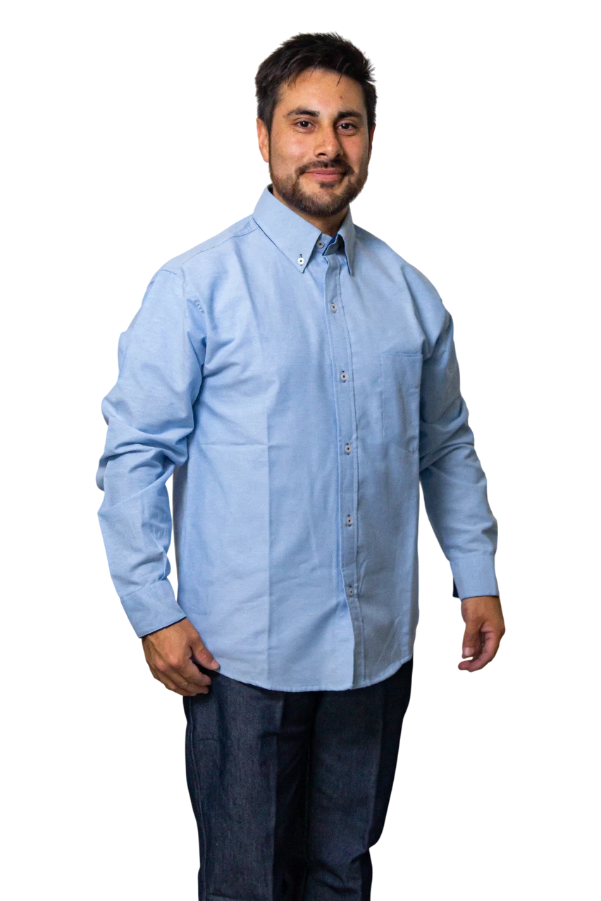 CAMISA DE VESTIR OXFORD O BATISTA